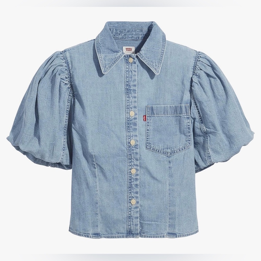 Levi's Women's Roxy Bubble Sleeve Shirt